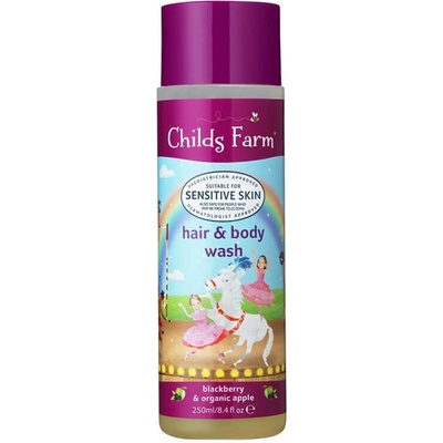 Childs Farm Hair & Body Wash измиваща емулсия за тяло и коса Blackberry & Organic Apple 250ml