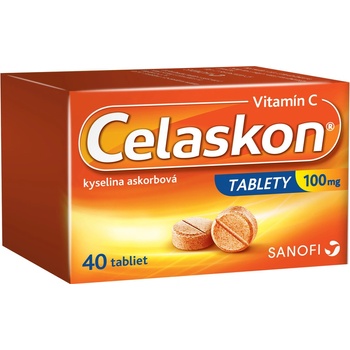 Celaskon tablety Vitamin C 100 mg tbl.40 x 100 mg