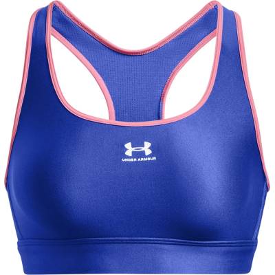 Under Armour HeatGear Armour Mid Padless Sports Bra Womens - Blue