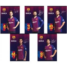 ASTRA FC BARCELONA Sešit A5 čtverečkovaný