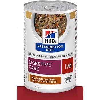 Hill's Hills Prescription Diet i/d Stew Dod - храносмилателни разстройства при кучетата 354gr