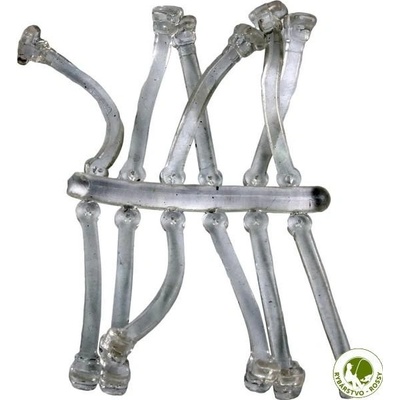 Delphin elastická zarážka nástrahy 25mm priehľadná