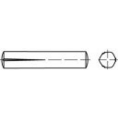 TOOLCRAFT TO-5378769 ryhovaný lícovaný kolík 1.5 mm nerezová ocel A1 100 ks