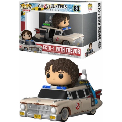Funko POP! 83 Ghostbusters Afterlife Ecto-1 with Trevor Rides
