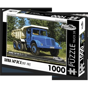 Retro cars - Puzzle TRUCK - Tatra 147 DC 5 (1957 - 1961) - 1 000 piese