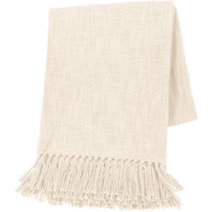 Tiseco Home Studio Памучно одеяло 130x160 cm Slub - Tiseco Home Studio (3453IVORY)