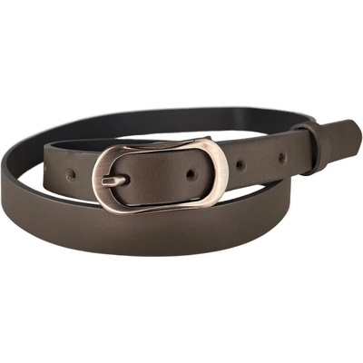 Penny Belts dámský kožený opasek 20-185-50 šedý