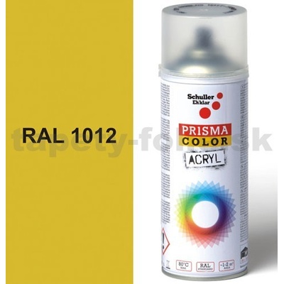 Schuller Ehklar PRISMA COLOR Lack Spray akrylový sprej 91307 Citronově žltá 400 ml