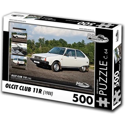 Retro cars - Puzzle Oltcit Club 11 (1988) II - 500 piese