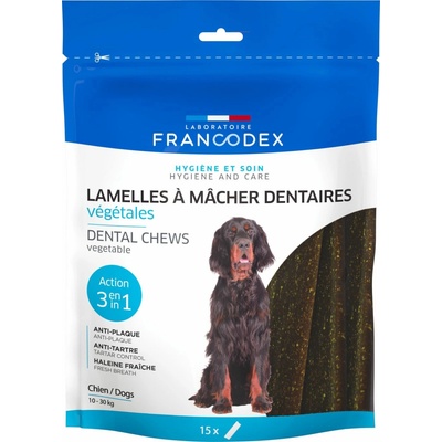 Francodex Weggy žuvacie plátky M střední 350 g 15ks