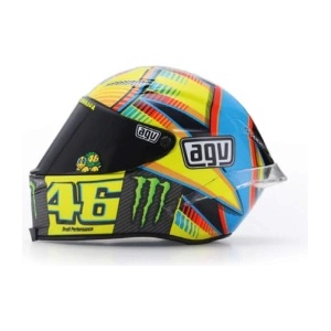  Модели на автомобили и мотоциклети модел на каска 1: 5 MotoGP Valentino Rossi season 2014 - 1: 5 (TRS8640-4059)