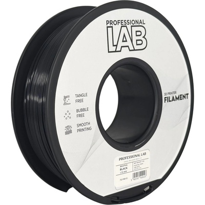 Professional Lab FG-P88-E1, 3D филамент, PLA Silk, 1, 75mm, 1000g, Черен (Black) (FG-P88-E1)