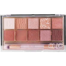 Clio Pro Eye Palette 02 Brown Choux Paleta očních stínů 6 g