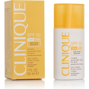 Clinique Mineral Sunscreen Fluid For Face minerálny opaľovacie fluid na tvár SPF50 30 ml
