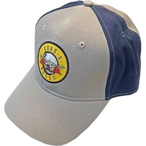 Guns N' Roses Circle Logo (2-Tone) Шапка с козирка Grey & Navy Blue UNI (GNR2TCAP01GN)