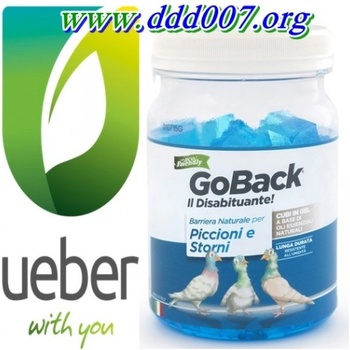 Ueber -Италия Гел за прогонване на гълъби и други птици Go Back 400мл