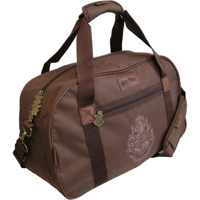 CurePink Harry Potter Bradavice Hogwarts hnědý 48 x 28 x 22 cm 30 l