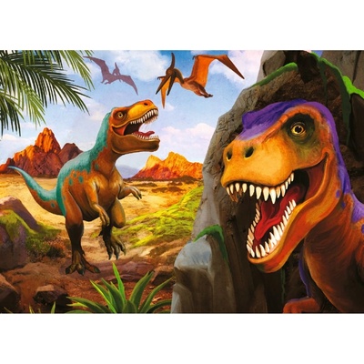 TREFL Svět dinosaurů: Tyrannosaurus rex 20 dílků