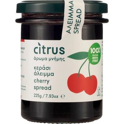 CITRUS Třešňový džem bez přidaného cukru 225g