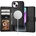 Tech-Protect Калъф с отделение за карти Tech-Protect Wallet MagSafe за iPhone 15, черен (9319456603910)