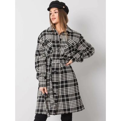Lakerta Coat-LK-PL-508342-2.68-black-white čierna