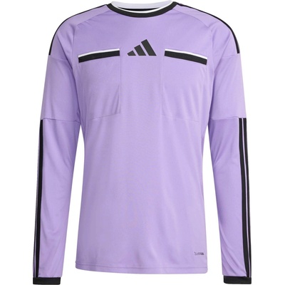 adidas REFEREE 26 JERSEY SL Fialová Biela