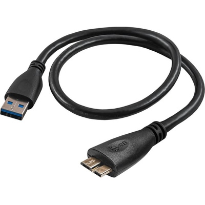 Akyga AK-USB-26 Кабел USB 3.0 A / USB Micro B 0, 5 м черен (AK-USB-26)