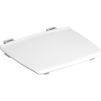 Gelco sklopné sedátko do sprchového kúta biele 32,5 x 32,5 cm GS120W