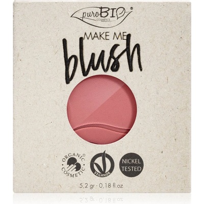 puroBIO cosmetics Long-lasting Blush Refill дълготраен руж пълнител 5, 2 гр