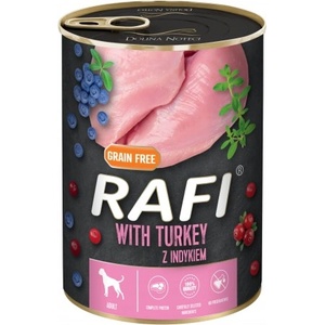 Dolina Noteci RAFI Adult TURKEY - консерва за кучета с пуйка, 400 гр - Полша 11801427