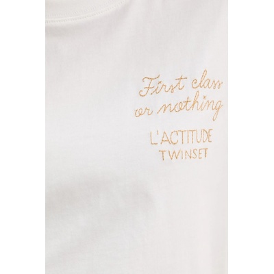 Twinset тениска дамска памучна (261AT2151)