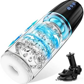 Image 1 of Paloqueth Automatic Telescopic & Rotating Masturbator with 7 Modes