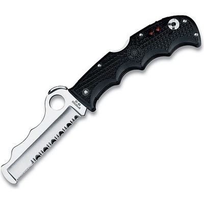 Spyderco Assist, Black FRN Handle, With Carbide Tip, ComboEdge C79PSBK
