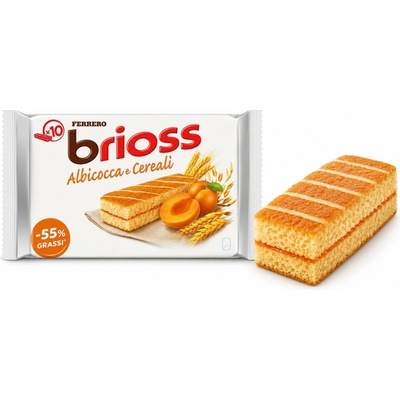 Ferrero kinder brioss meruňka a cerealie 280 g