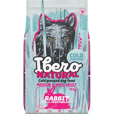 Ibero Cold Press Dog Medium & Maxi Adult Rabbit 12 kg