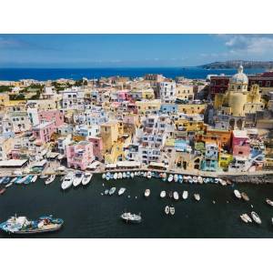 Ravensburger - Puzzle The Colors of Procida, Italy - 1 500 piese