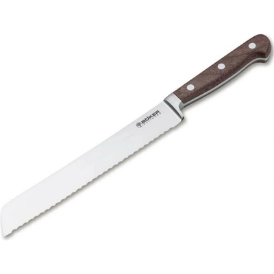 Böker - Kuchynský nôž na pečivo HERITAGE 20,5 cm orech 130904