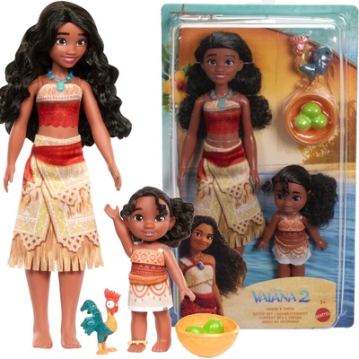 Mattel Garland Fashion Doll VAIANA FAMILY 2PACK JBT66