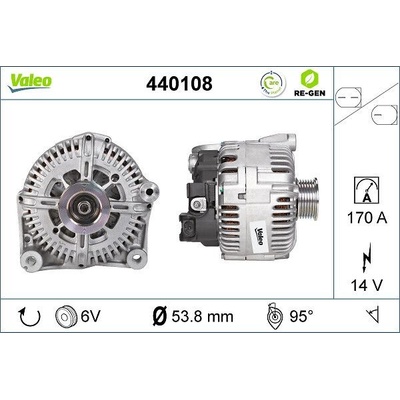 Alternátor VALEO 440108