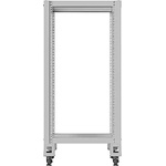 Lanberg open rack 22U 600x800, grey (OR01-6822-S)