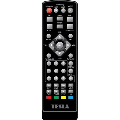 Dálkový ovladač TESLA TE-380/Alma2880 HEVC