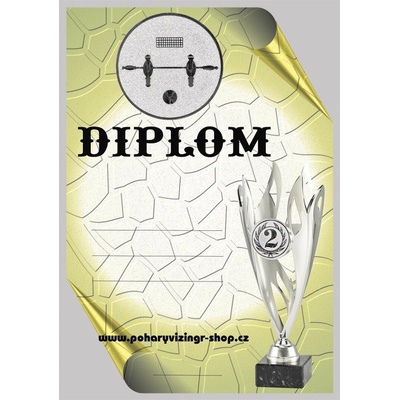 VIZINGR St.fotbálek diplom A4 č.9