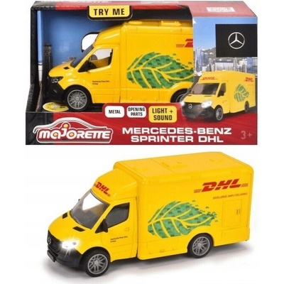 Majorette Grand dodávkový vůz DHL Mercedes-Benz 15 cm 3742000 1:43