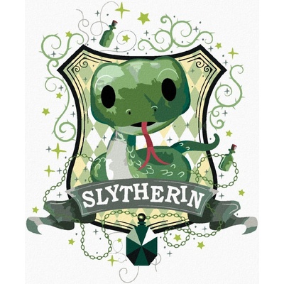 Zuty Zmijozel harry potter 40×50 cm vypnuté plátno na rám 8596530133537