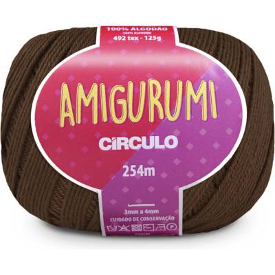 Circulo bavlněná příze Amigurumi 125g/254m Brownie 7400