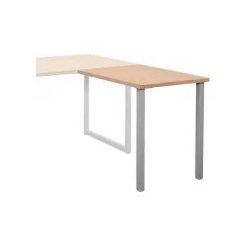 Image 1 of Quadrifoglio Помощно бюро Industrial 60х80см сив/дъб