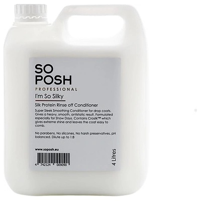 So Posh Silky Oplachový hedvábný Kondicionér 4000 ml – Zbozi.Blesk.cz