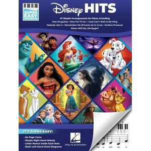 Disney Hits - Super Easy Songbook | PIANO (2023)
