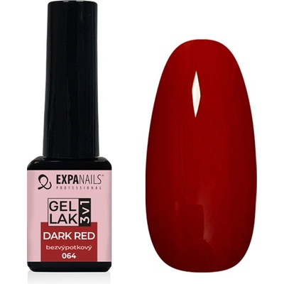 Expa nails expanails uv led gel lak 3v1 dark red 5 ml