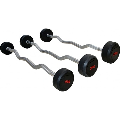 FitnessLine Bicepsová činka 35 kg